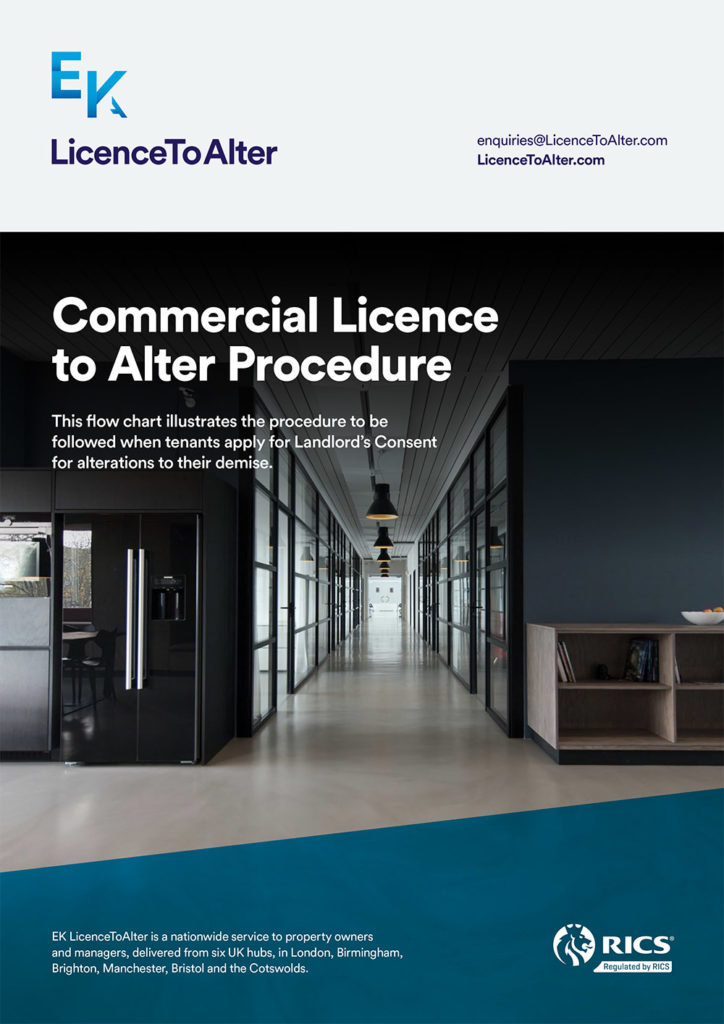 Commercial Licence to Alter procedure cover